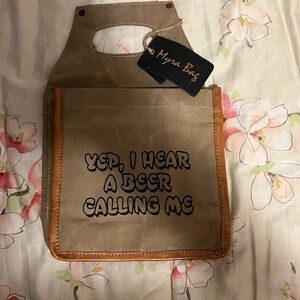 Myra Bag Beer Tote  'Yep, I hear a beer calling me' 6 Pack